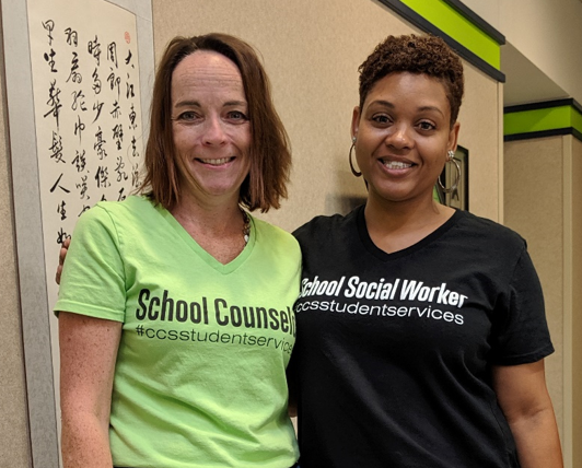 photo of Ms. Hamby and Mrs. Wheeler photo of Ms. Hamby and Mrs. Wheeler